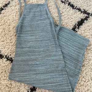 Cute open back midi dress